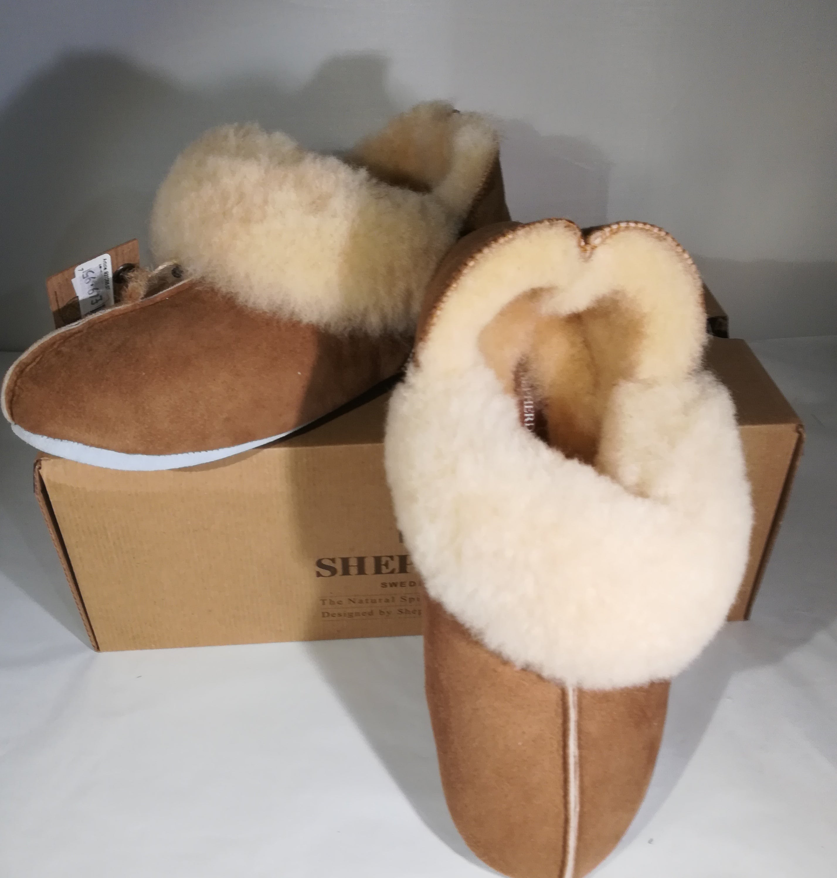 Slippers: 'Nina' Chestnut